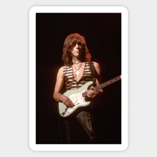 Jeff Beck Photograph Sticker